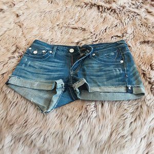 Vigoss demin cuffed shorts